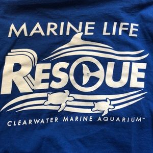 Clearwater marine rescue aquarium shirt